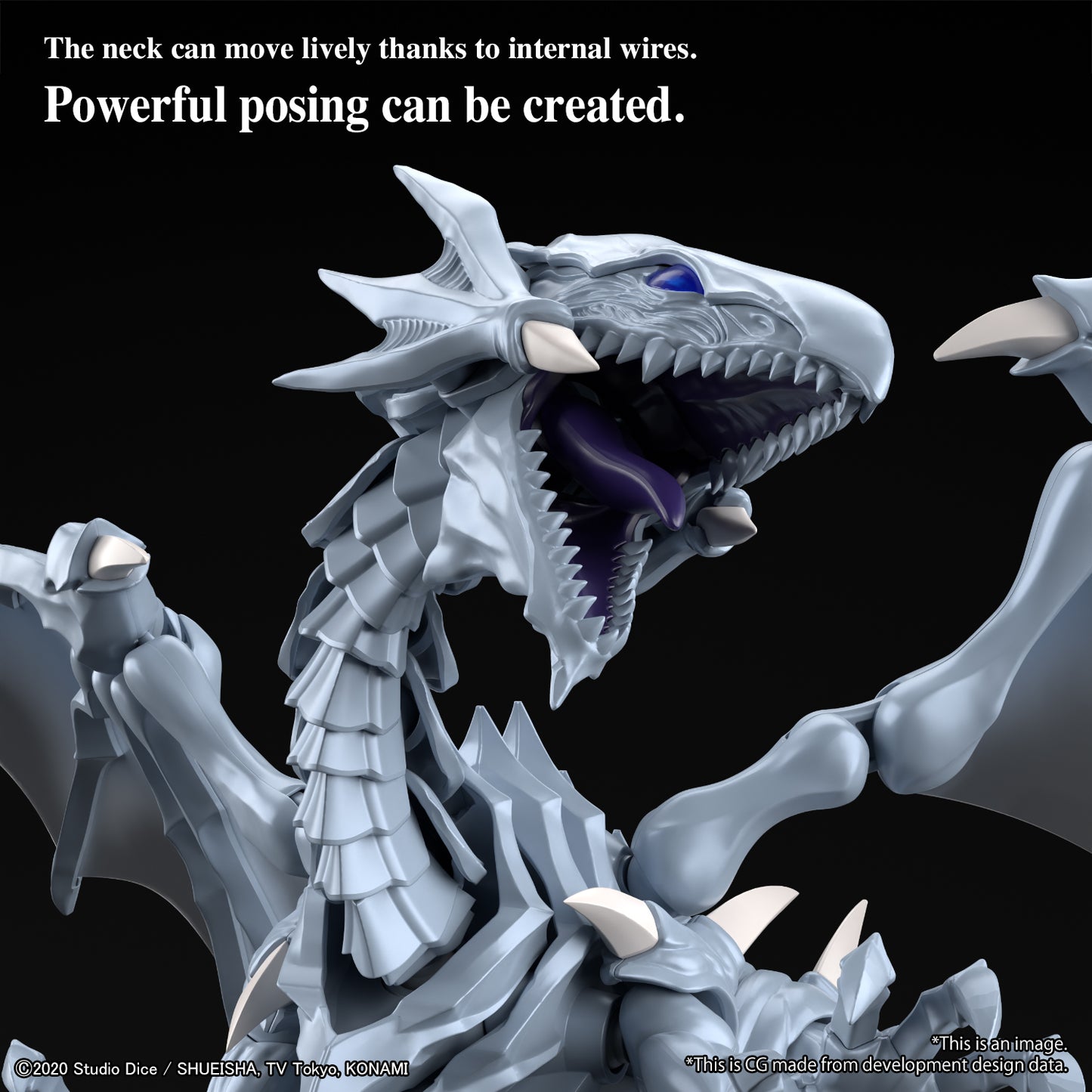 YU-GI-OH - Figure-Rise STD Amp. Blue-Eyes White Dragon