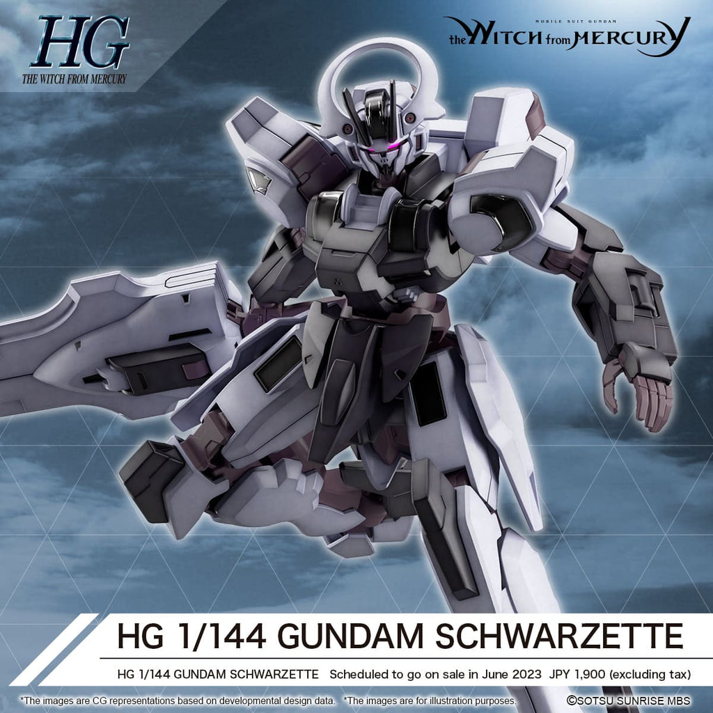 GUNDAM - HG 1/144 - Gundam Schwarzette