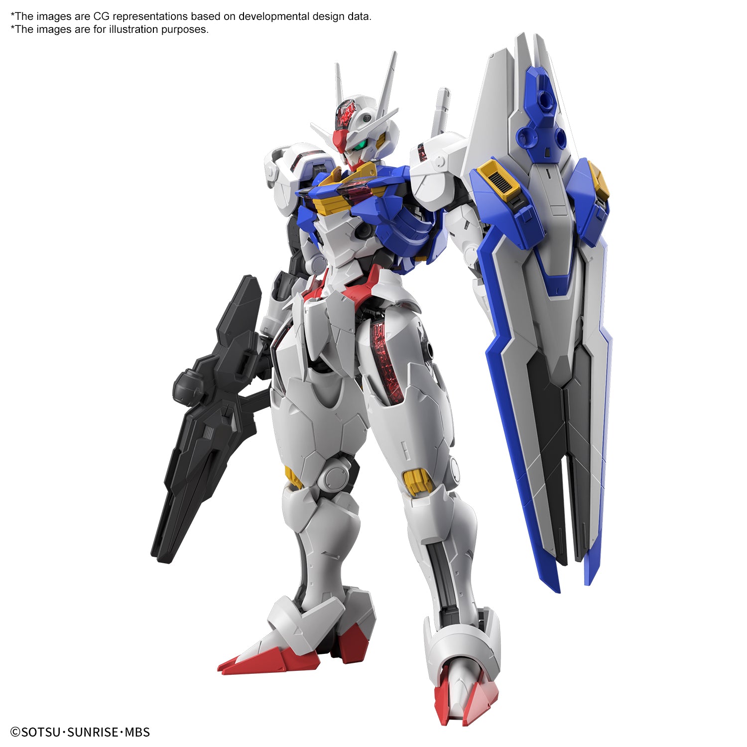 Gunpla FULL MECHANICS 1/100 - Gundam Aerial – Zone Gunpla
