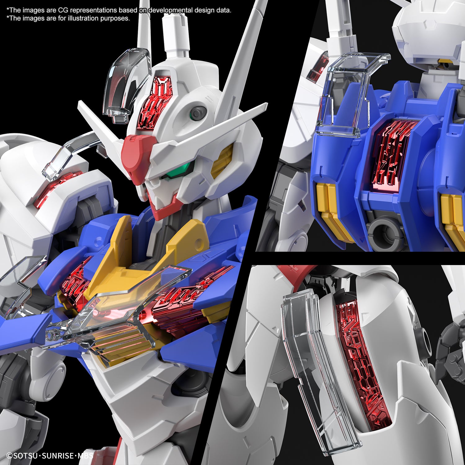 Gunpla FULL MECHANICS 1/100 - Gundam Aerial – Zone Gunpla