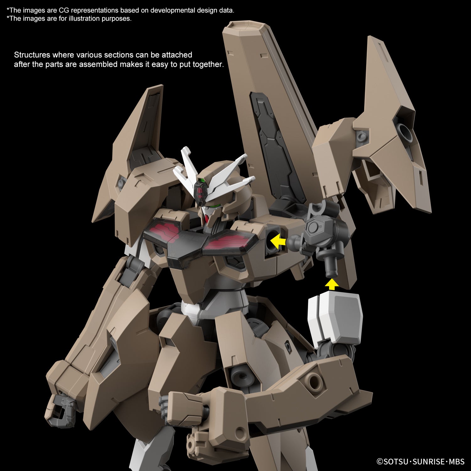GUNDAM - HG 1/144 - Gundam LFRITH Thorn