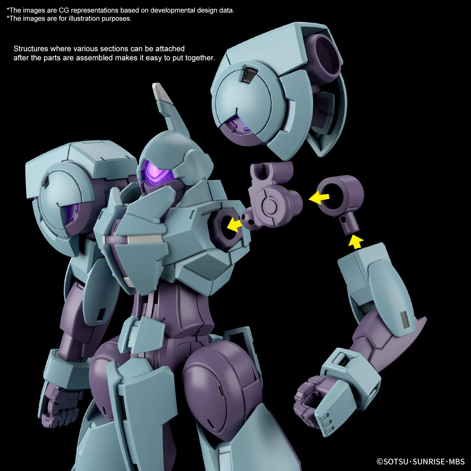 GUNDAM - HG 1/144 - Heindree