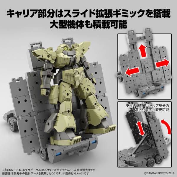 30MM - 1/144 - Extended Armament Vehicle (Customize Carrier)