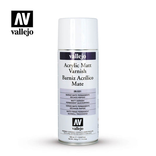 Acrylic Spray Varnish 400mL Matt