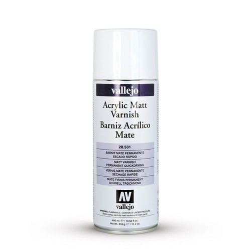 Acrylic Spray Varnish 400mL Matt