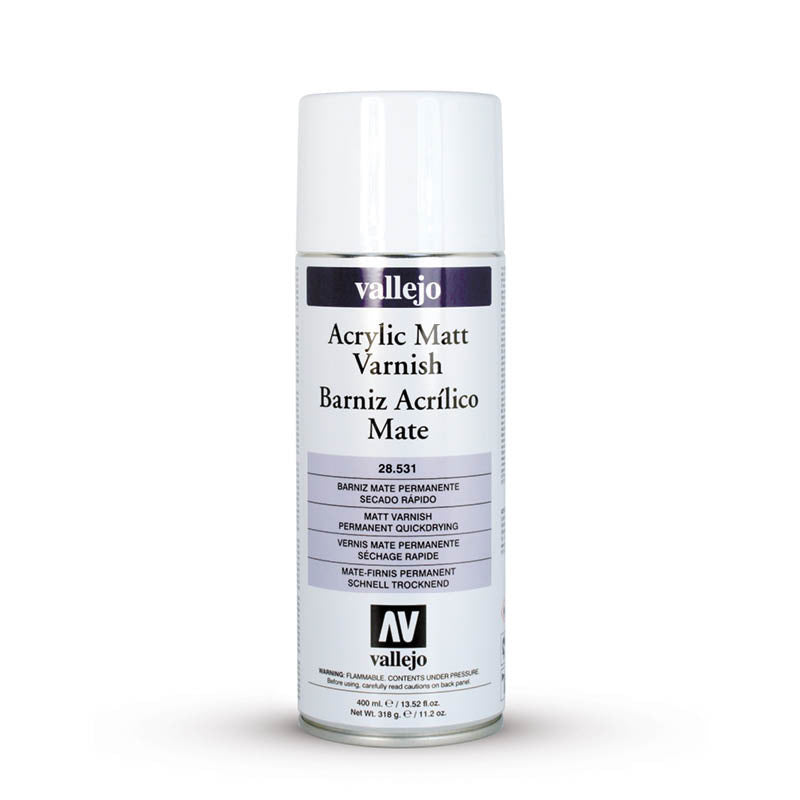 Acrylic Spray Varnish 400mL Matt